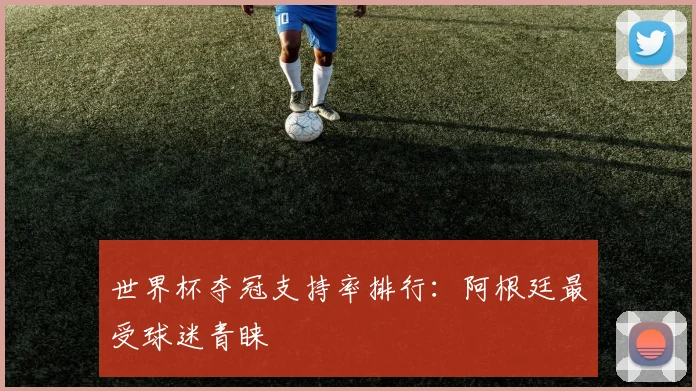 世界杯夺冠支持率排行：阿根廷最受球迷青睐